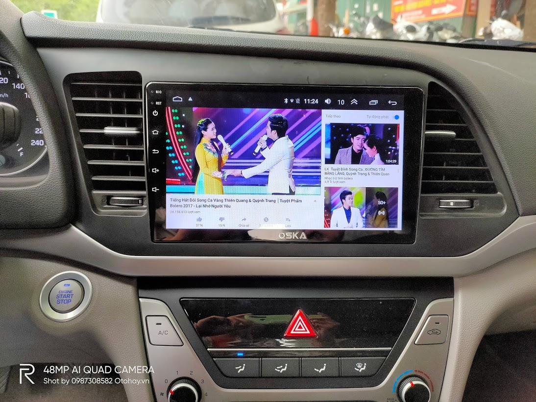 MÀN HÌNH DVD ANDROID ELANTRA 2016,2017,2018